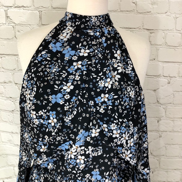 Parker Cold Shoulder Floral Dress Medium NWT - Picture 6 of 8